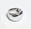 Bague 57 Bague jonc or blanc Cartier "Nouvelle vague" 58 Facettes 1-767/4