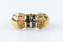 Bague 51 Bague saphir diamant en or massif 58 Facettes 111.87942-B3