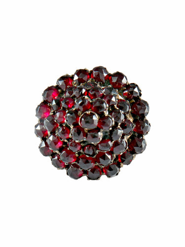 Bague 54 Bague Pyramide Grenats 58 Facettes