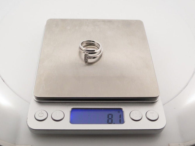 Bague 53 bague TIFFANY & CO wrap square t 60149848 53 diamants or 18k 58 Facettes 254104