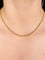 Collier CHAINE MAILLE TORSADEE OR JAUNE 58 Facettes BO/220020
