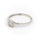 Bague 50.5 Bague Alliance Or blanc Diamant 58 Facettes 1599610CN