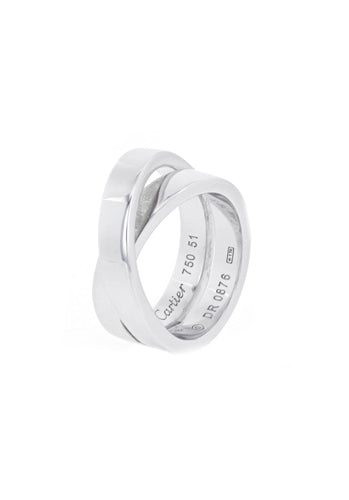 Bague 51 Bague CARTIER Paris Nouvelle Vague en Or Blanc 750/1000 58 Facettes 61024-56828