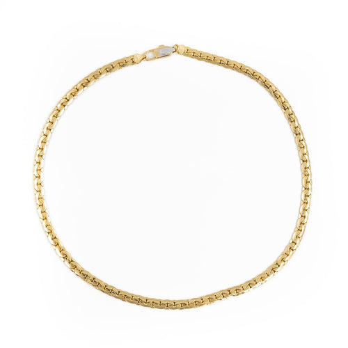 Collier Collier Maille haricot Or jaune Diamant 58 Facettes 2060459CN