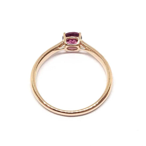 Bague Bague rhodolite or rose 58 Facettes