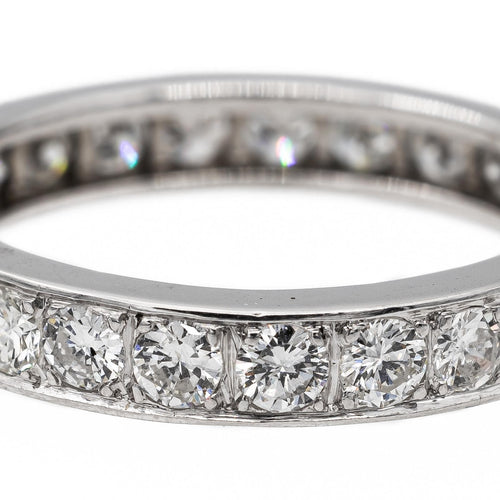 Bague 47 Bague Alliance Or blanc Diamant 58 Facettes 2746541CN