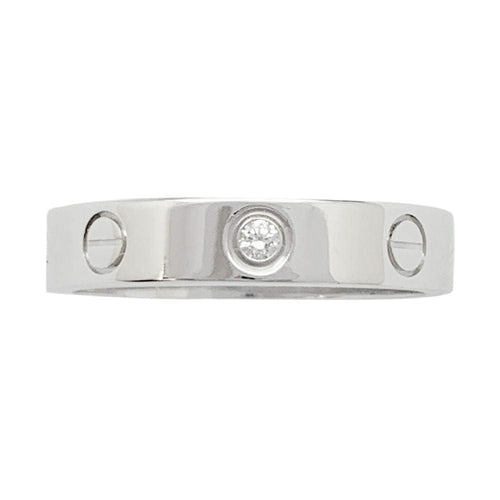 Bague 53 Bague Cartier "Love" en or blanc, diamant. 58 Facettes 31947