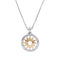 Collier Collier Bulgari, "Tondo Sun", deux ors, acier. 58 Facettes 32797
