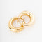 Boucles d'oreilles Maison Chaumet boucles d'oreilles sur or jaune 58 Facettes 1