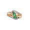 Bague Bague Emeraudes Diamants 58 Facettes