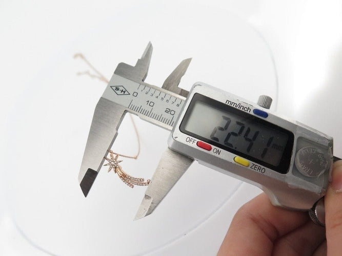 Collier collier DJULA etoile filante 40 a 43 cm en or rose 18k & diamants 58 Facettes 251960