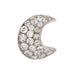 Broche Broche ancienne croissant de lune en diamants 58 Facettes 22-486