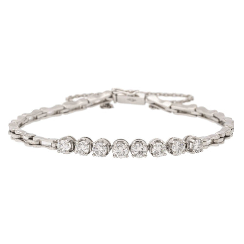 Bracelet Bracelet Or blanc Diamant 58 Facettes 2432011CN