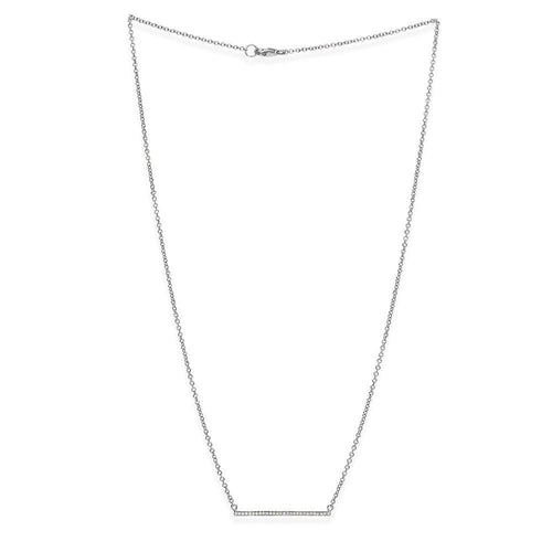 Collier Collier JOIKKA Joy en Or Blanc 750/1000 58 Facettes 60220-55836