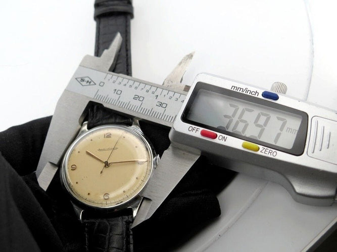 Montre vintage montre JAEGER-LECOULTRE jumbo 37 mm mecanique acier palaider 58 Facettes 250829