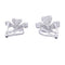 Boucles d'oreilles Boucles d'oreilles Fred, "Trèfles", or blanc, diamants. 58 Facettes 32623