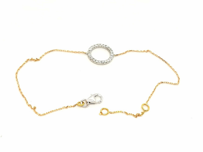 Bracelet Bracelet Graphique Or blanc Diamant 58 Facettes 579182RV