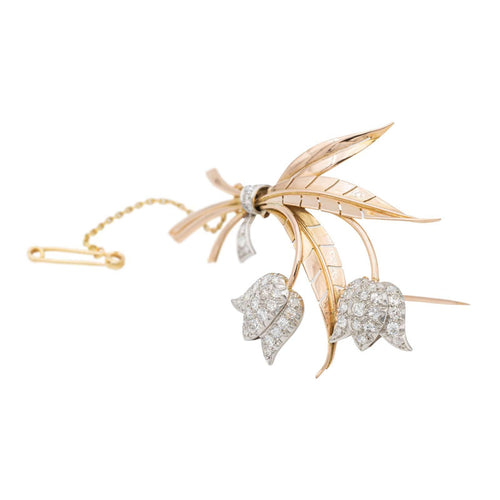 Broche Broche Or rose Diamant 58 Facettes 2569092CN