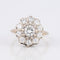 Bague 53 Bague Marguerite Diamants 58 Facettes
