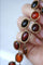 Bracelet ancien or rose et ambre 58 Facettes