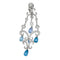 Boucles d'oreilles Boucles d'oreilles Chopard "Copacabana" en or blanc, diamants, saphirs. 58 Facettes 31568