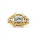 Bague 54 / Jaune / Or 750‰, Platine 950‰ Bague Or Et Diamant 0.88ct 58 Facettes 230039SP