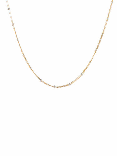 Collier Or Jaune CHAINE DEUX ORS 58 Facettes BO/220002