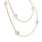 Collier Sautoir Bulgari "Tondo Sun" or jaune, acier. 58 Facettes 33535
