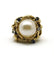 Bague 49 / Jaune / Or 750‰ Bague Perle Saphirs et Diamants 58 Facettes 230022SP