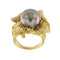 Bague 55 Bague perle de Tahiti et diamants 58 Facettes 34228