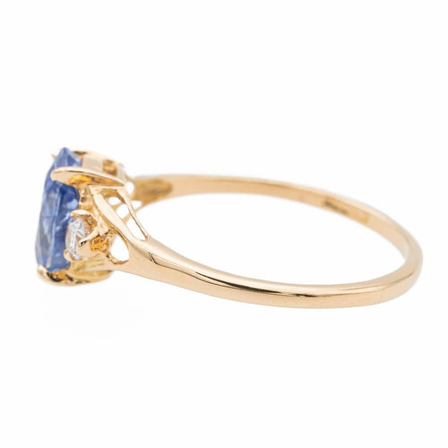 Bague 53 Bague Or jaune Saphir 58 Facettes 1850854CN