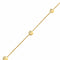 Bracelet Bracelet "Cœur" Or jaune Zircons 58 Facettes BO/230081