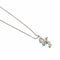Collier Collier Pendentif Or Blanc Emeraude 58 Facettes 2601197CN