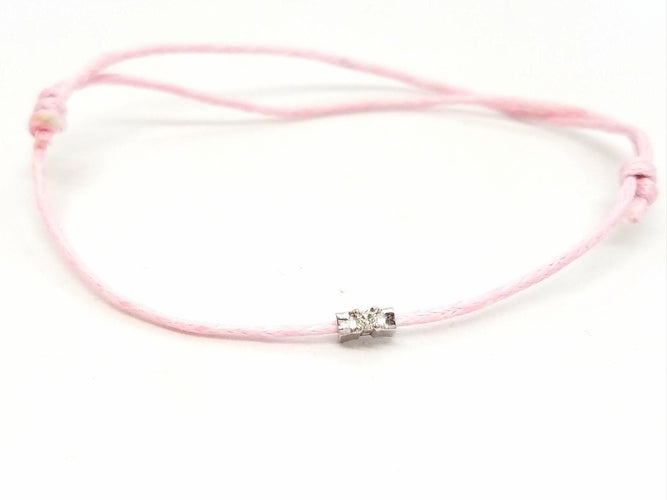 Bracelet Bracelet Cordon Or blanc Diamant 58 Facettes 578886RV