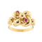 Bague 53 Bague vintage avec rubis 58 Facettes 28310