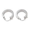 Boucles d'oreilles Boucles d'oreilles Créoles Or blanc 58 Facettes 2687281CN