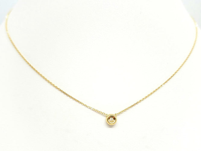 Collier Collier Or jaune Diamant 58 Facettes 579065RV