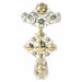 Pendentif Or, croix de diamant 58 Facettes 22276-0070