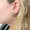 Boucles d'oreilles Boucles d'oreilles Fred, "Force 10", or et acier. 58 Facettes 31411