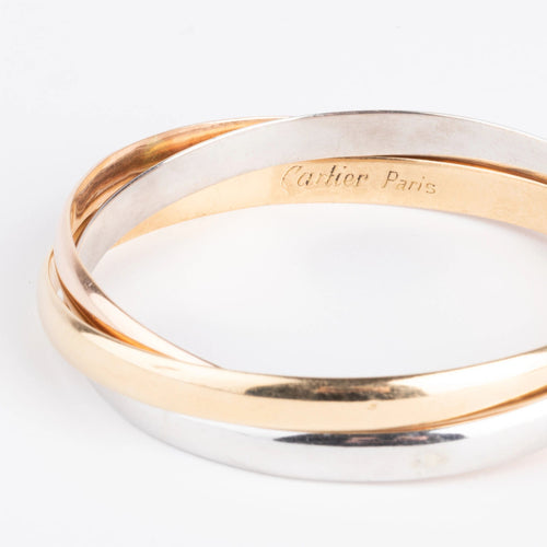 Bracelet Bracelet  de la Maison Cartier modèle Trinity 3 ors 58 Facettes 0