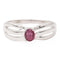 Bague 60 Bague Solitaire Or blanc Rubis 58 Facettes 2593518CD