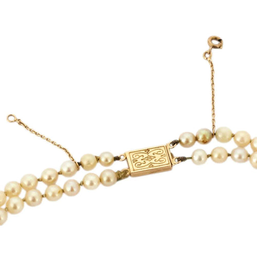 Collier Collier Or et Perles 58 Facettes BO/170004