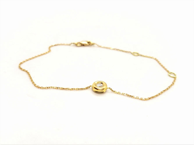 Bracelet Bracelet Or jaune Diamant 58 Facettes 579023RV