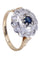 Bague 53 BAGUE MARGUERITE SAPHIR ET DIAMANTS 58 Facettes 073041