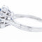 Bague 56 Bague Marguerite Or blanc Saphir 58 Facettes 2302179CN