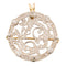 Pendentif Pendentif Broche Or blanc Diamant 58 Facettes 2242415CN