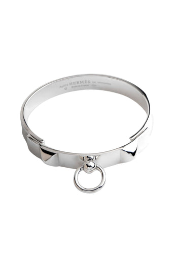 Bracelet Bracelet HERMES Collier de Chien Argent 925/1000 58 Facettes 64299-60776