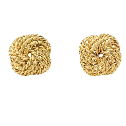 Boucles d'oreilles Boucles d'oreilles vintage Boucheron en or jaune. 58 Facettes 31360