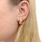 Boucles d'oreilles Boucles d'oreilles or jaune et diamants. 58 Facettes 32738