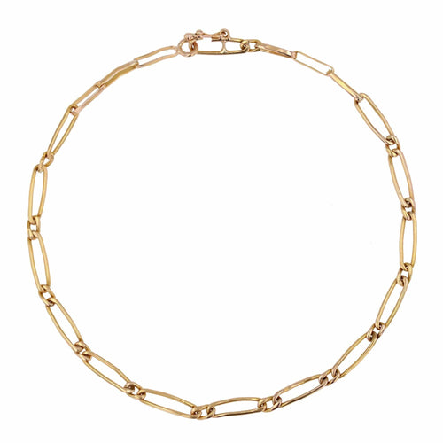 Bracelet Fin bracelet gourmette alternée 58 Facettes CVBR55